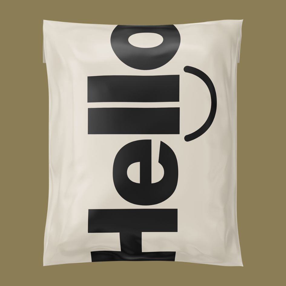 14x19" HELLO Poly Mailer