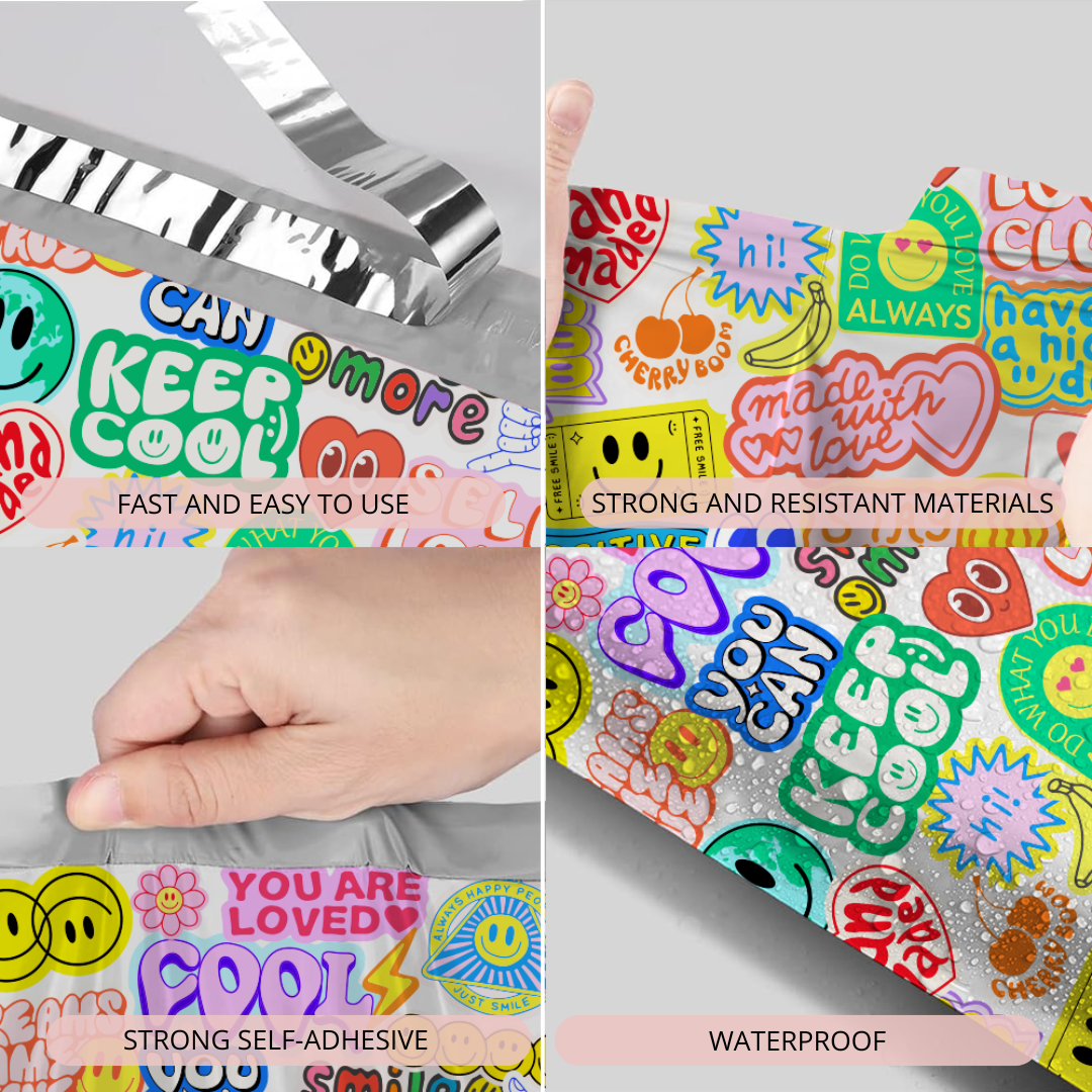 14x19" Stickers Poly Mailer