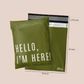 10x13" Hello I'm Here Mix Poly Mailer