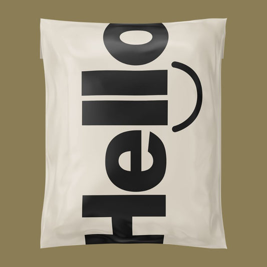 14x19" HELLO Poly Mailer