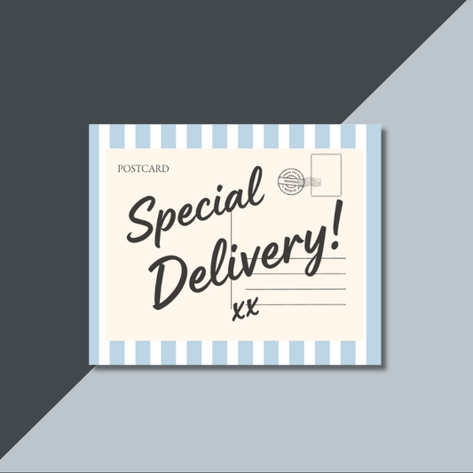 Insert Cards "Special Delivery"
