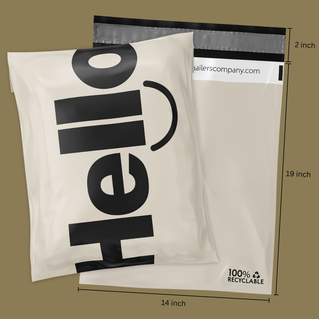 14x19" HELLO Poly Mailer