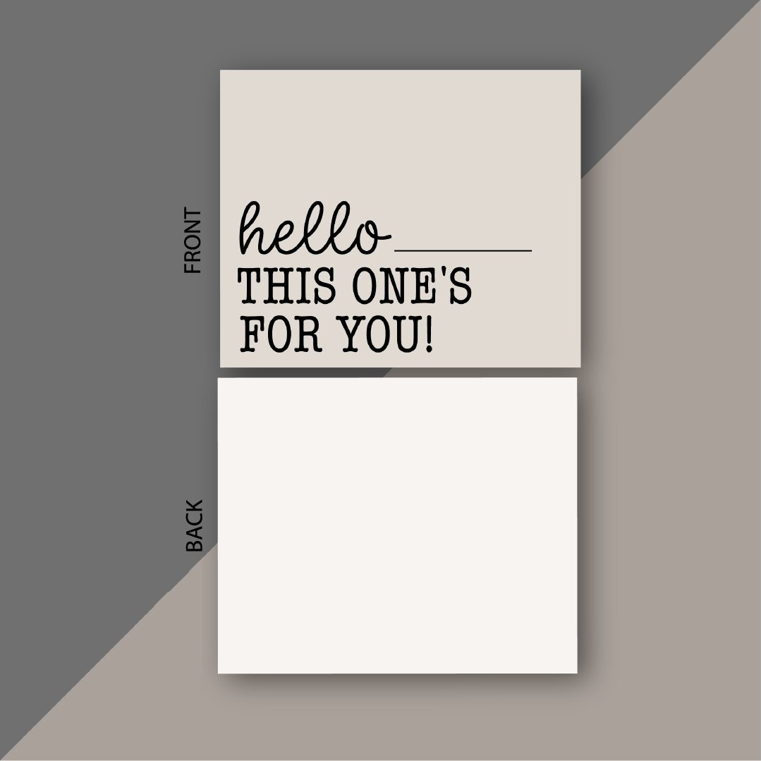 Print Hello Insert Value Insert Cards