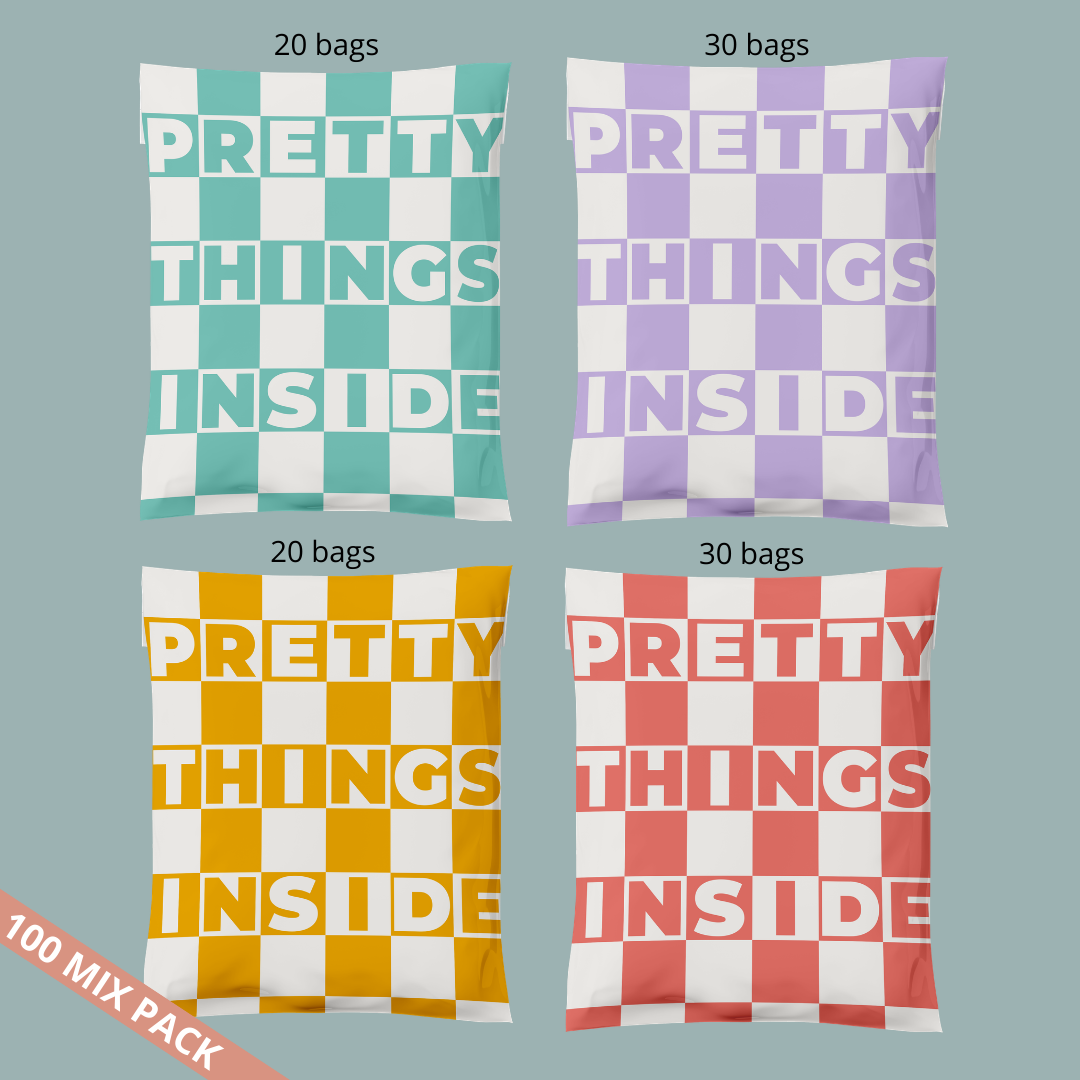 10x13" Pretty Things Inside Poly Mailer