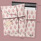 14x19" Pink Christmas Poly Mailer