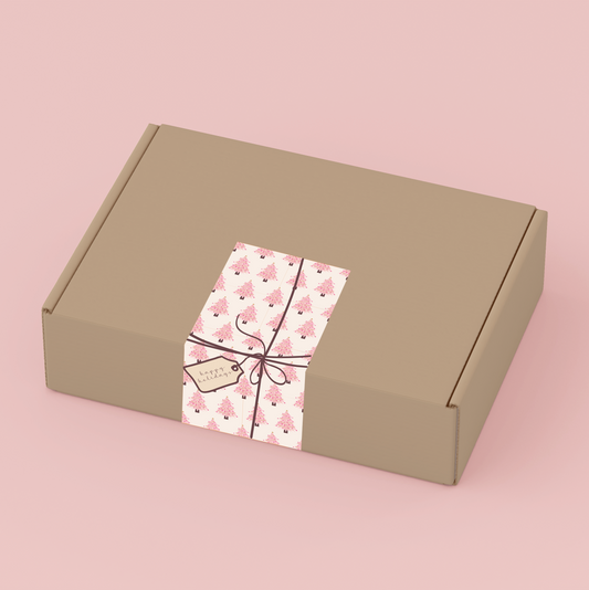 Stickers "Pink Christmas"