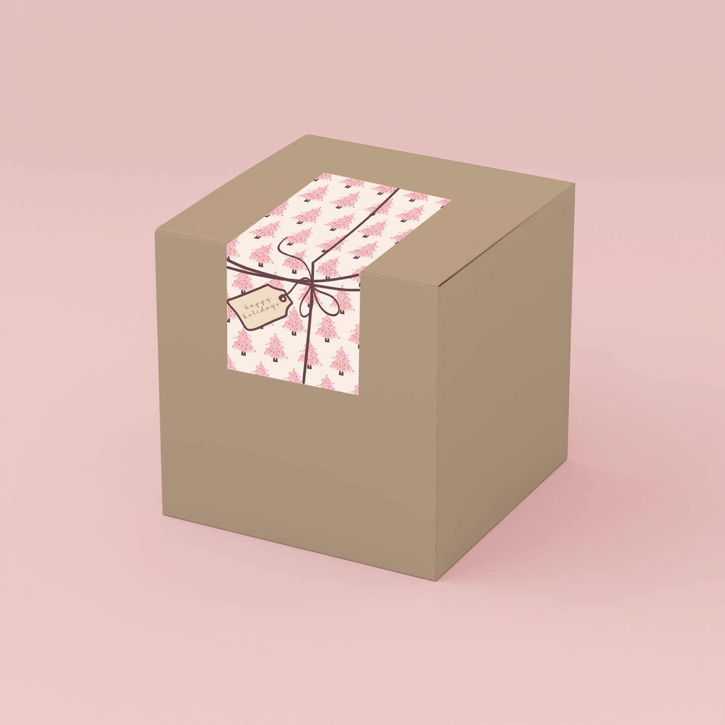 Stickers "Pink Christmas"