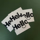 Insert Cards "Hello )"