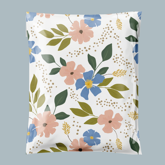 14x19" Spring Flower Poly Mailer